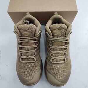 Merrel Men's Nova 3 Tactical Mid WP Size 4 Color Dark Coyote